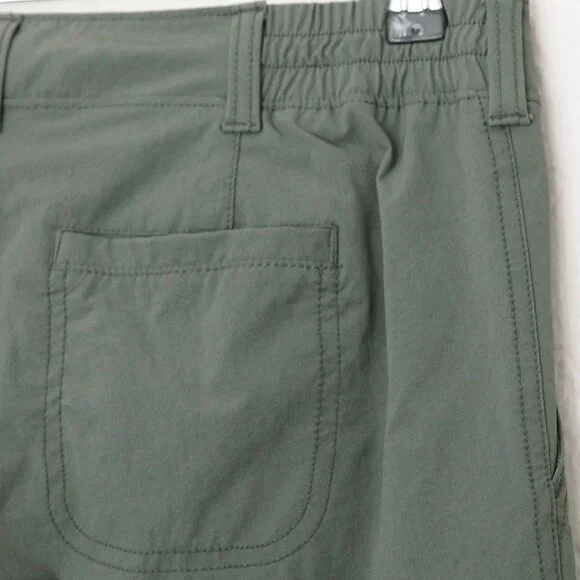 Athleta Palisade Ankle Pant Jasper Olive Green Size 6 Athleisure Casual Outdoor - Picture 11 of 15